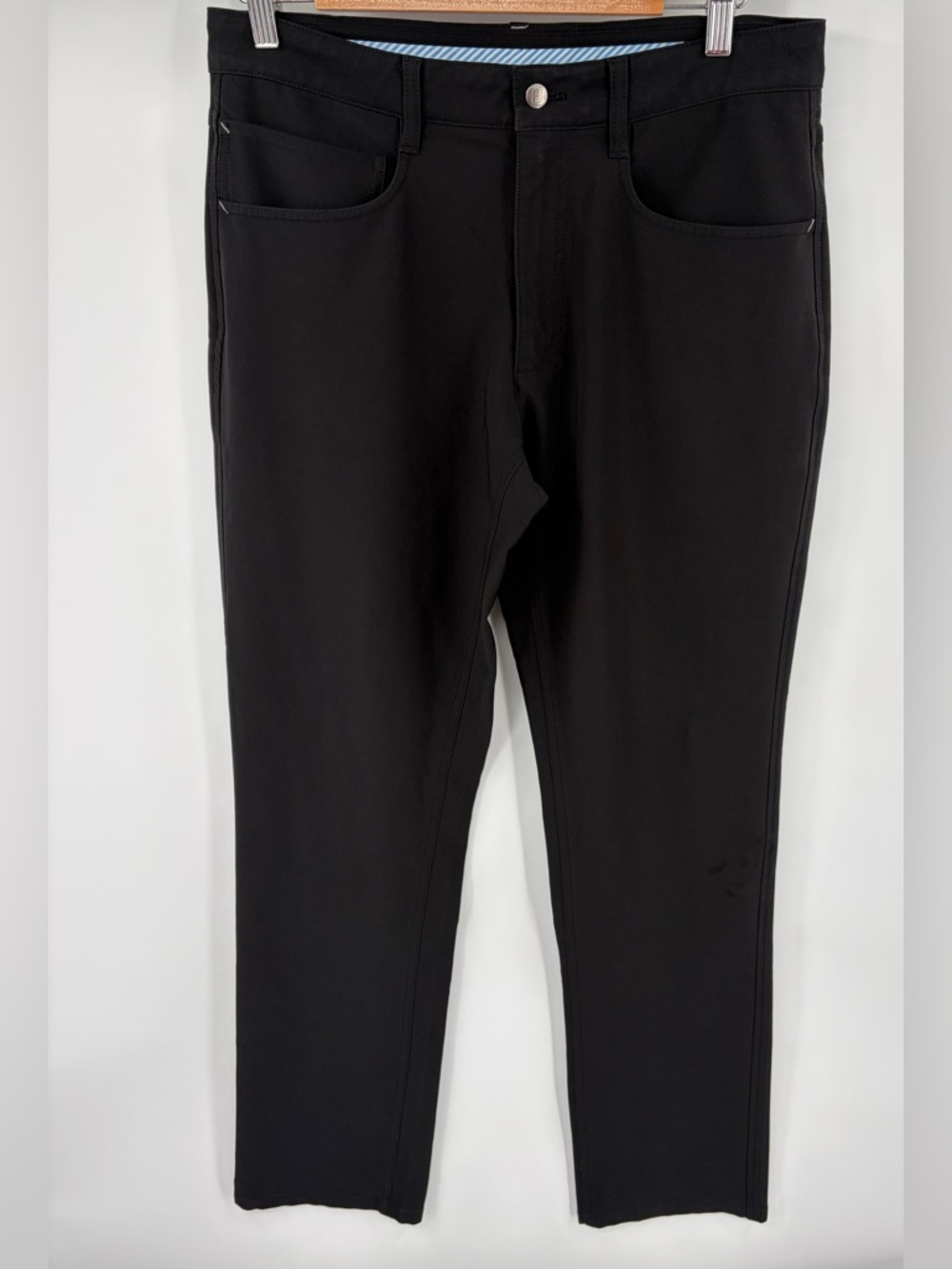 FootJoy 5 pocket black chino athletic fit golf pant men’s 32x32